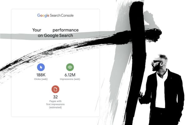 The top of the Google Search Console Report Email
